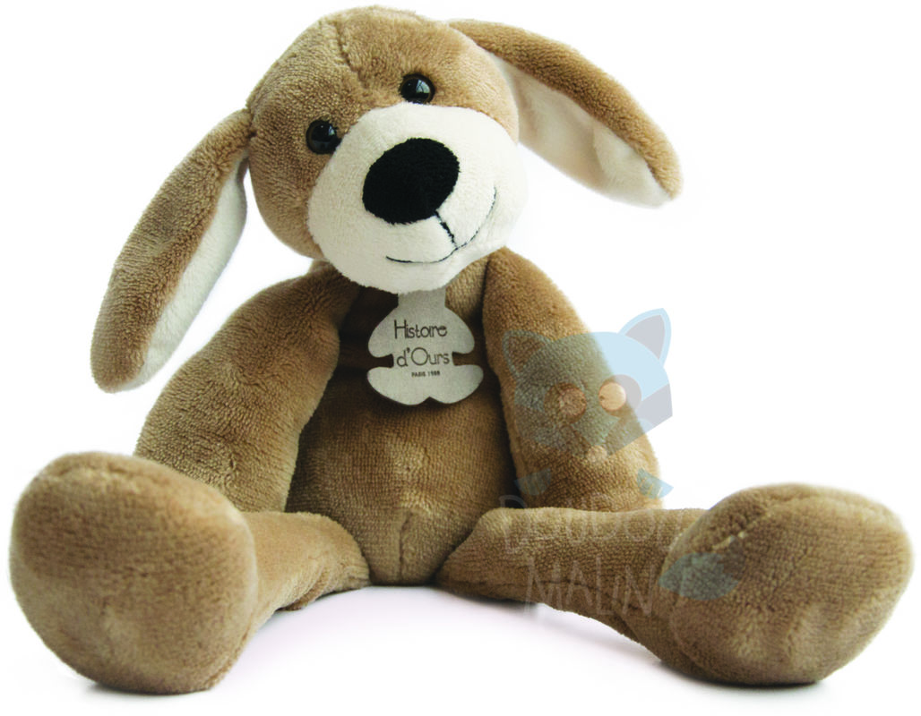 Histoire D Ours Collection Sweety Doudou Chien Marron Beige